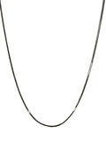 Sterling Silver 925 NECKLACE 18" Simple Rope Chain