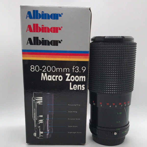 Albinar Macro Zoom Lens 80-200mm f3.9
