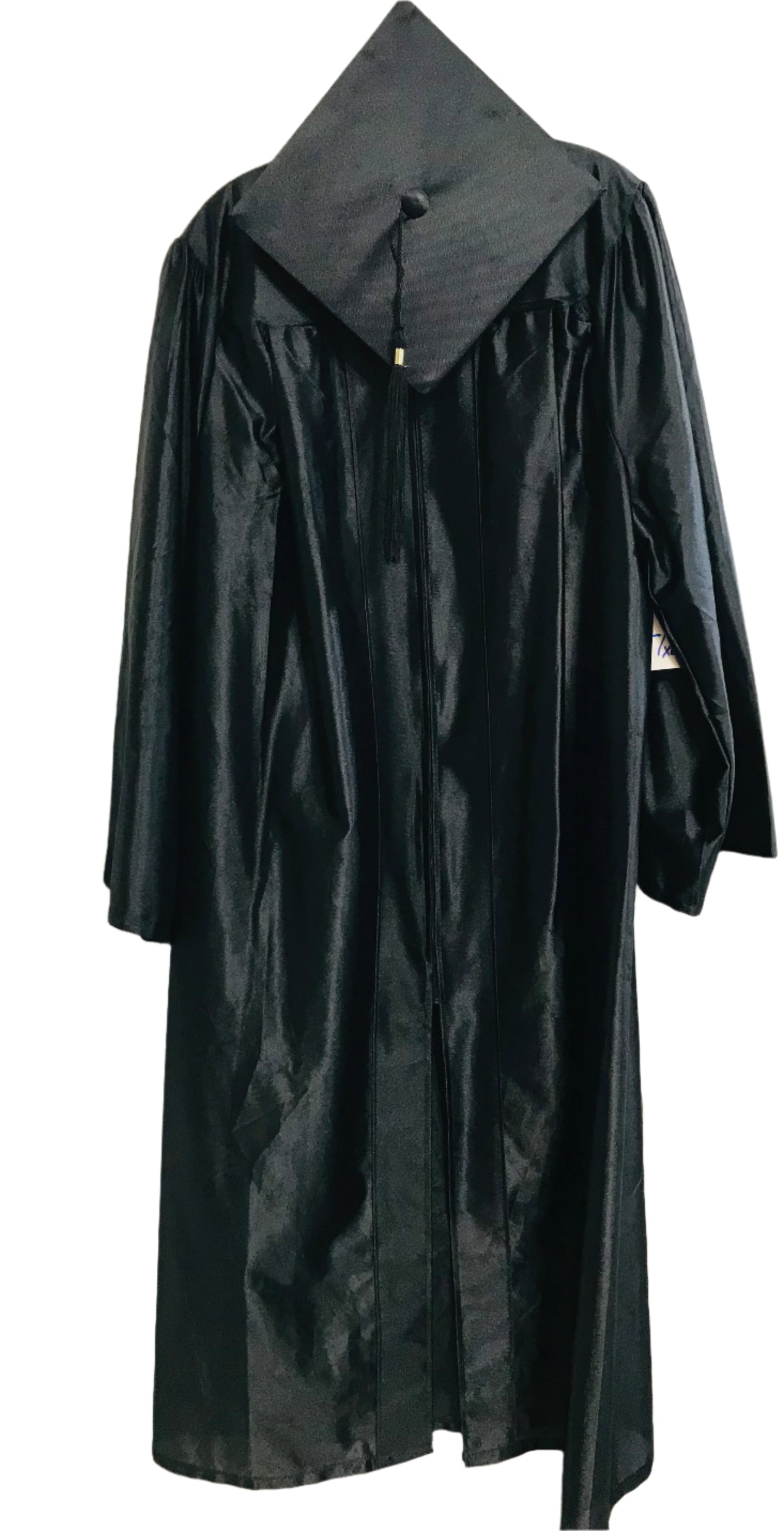 COSTUME Black Gradation Cap & Gown Adult L / XL