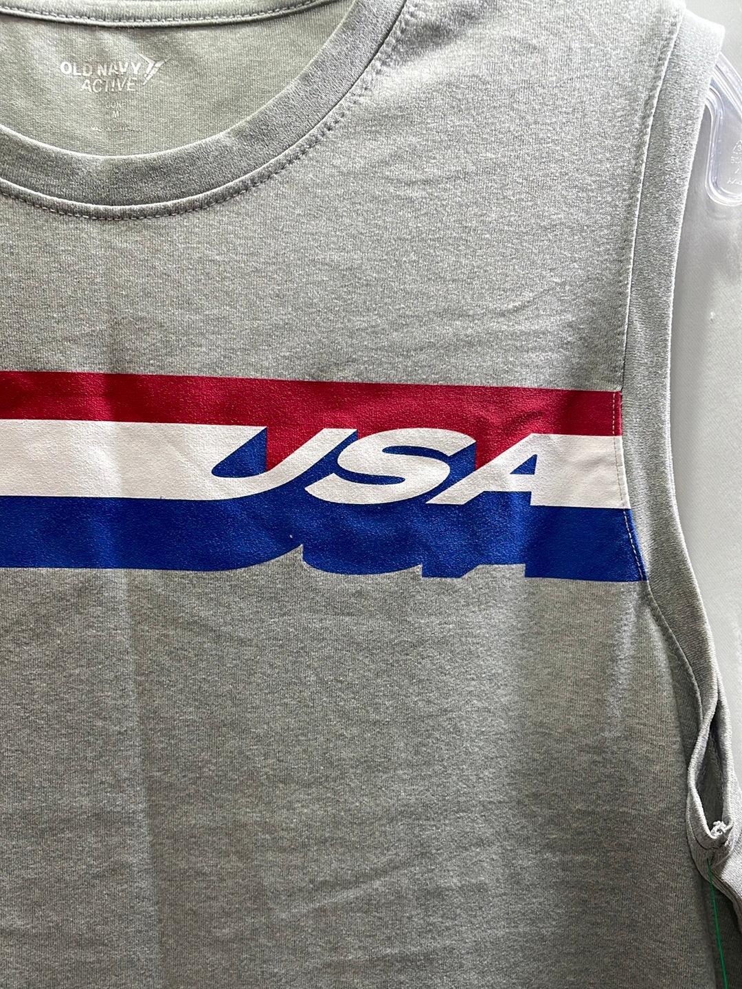 Old navy Active Sleeveless Tee USA Gray Mens M