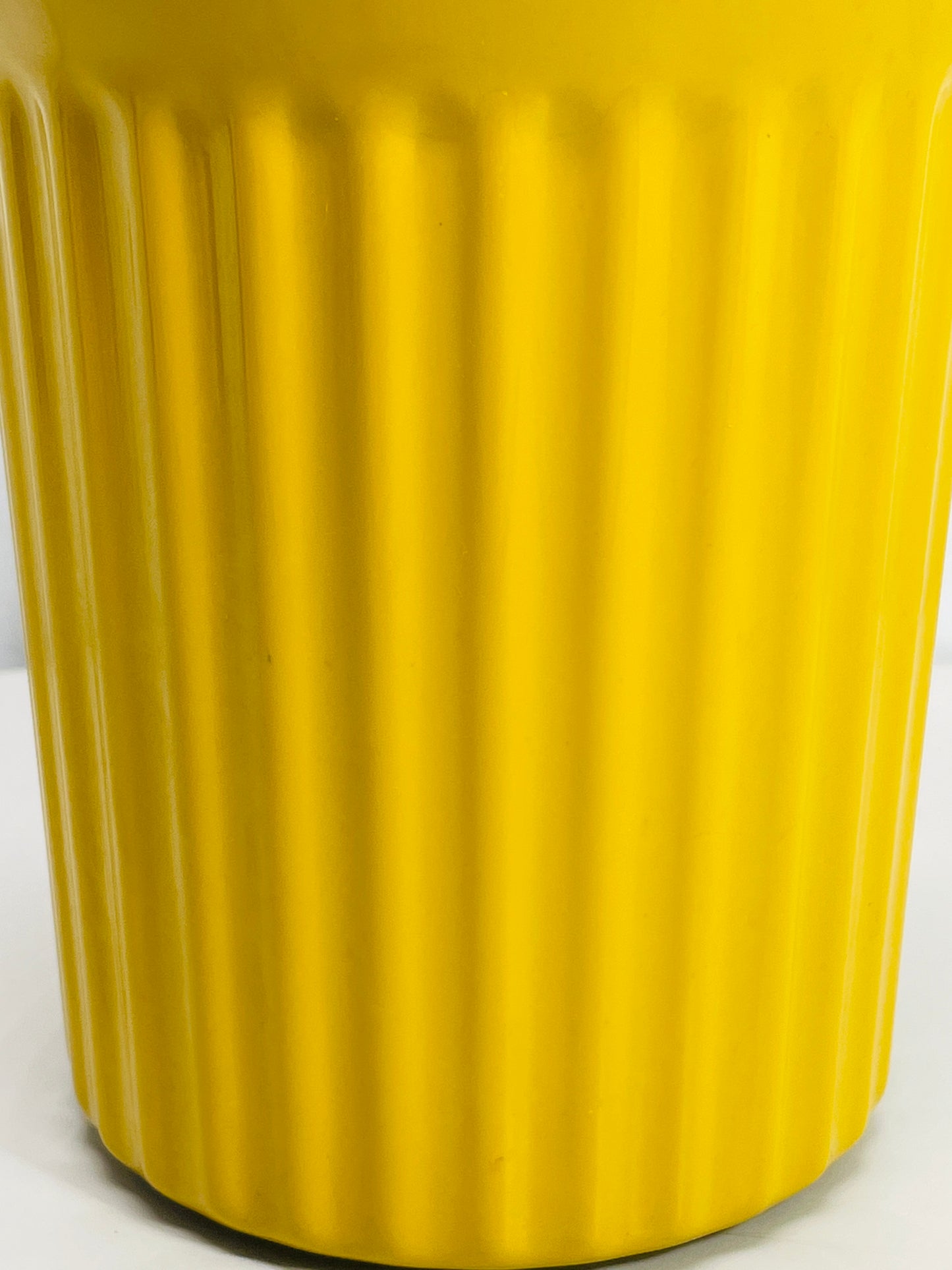 Kitchen Utensil Holder MUSTARD YELLOW Melamine Plastic