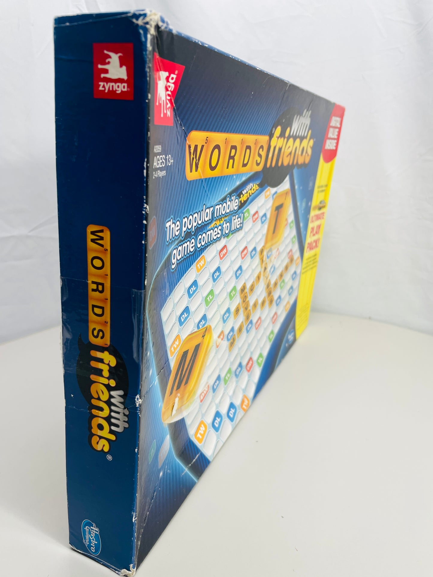 2012 Words with Friends Scrabble Board Game COMPLETE