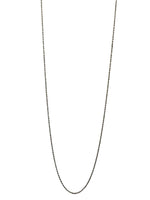 Sterling Silver 925 NECKLACE Long 30" Braided Chain