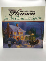 Hardcover Book Whispers from Heaven for the Christmas Spirit