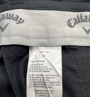 Calloway Golf Shorts Charcoal Black Mens 34