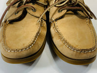 Sperry Top Sider Boat Shoe Tan Leather 7M LT WEAR