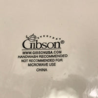 Gibson White Ceramic Tray 18.5"