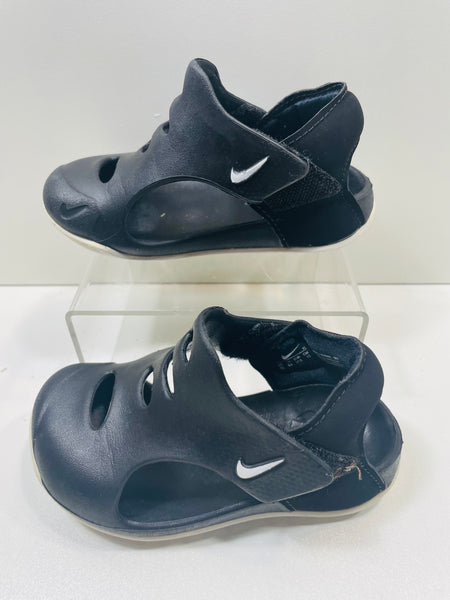 Nike Black Sunray Sandals Toddler Boys 7C