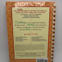 Busy Womans Cookbook 3 & 4 Ingredient Recipes Spiral Bound