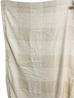 Bee & Willow Textured Solid 50" x 84" Rod Pocket/Back Tab Curtain 2 Panel SET in Taupe FRESHLY LAUNDERED