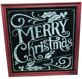 Merry Christmas Wall Art 30" x 30"