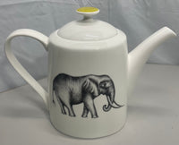Churchill Harlequin Amazilia Elephant Bone China Teapot 7" x 9"