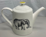 Churchill Harlequin Amazilia Elephant Bone China Teapot 7" x 9"