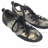 West Harris Green Camo Shoe Girls 5