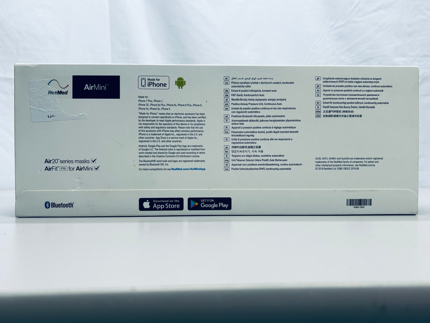 EUC ResMed AirMini Travel CPAP Machine (TESTED FOR POWER) NO TUBES/NO MASK