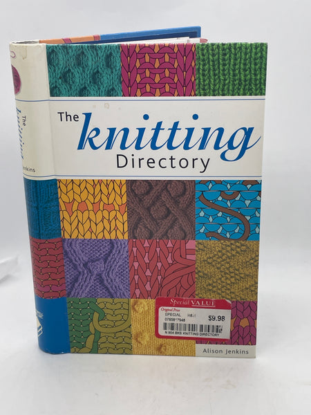 BOOK The Knitting Directory by Allison Jenkins