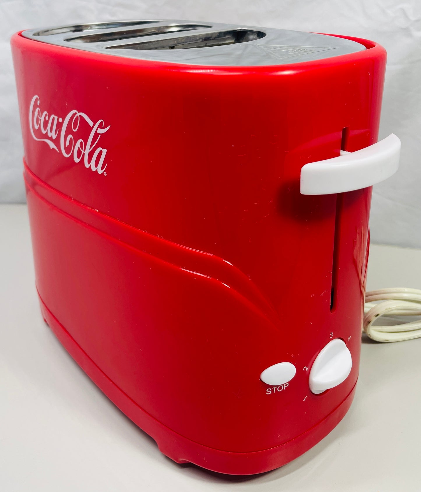 FULLY TESTED Nostalgia Coca Cola Hot Dog Toaster Red