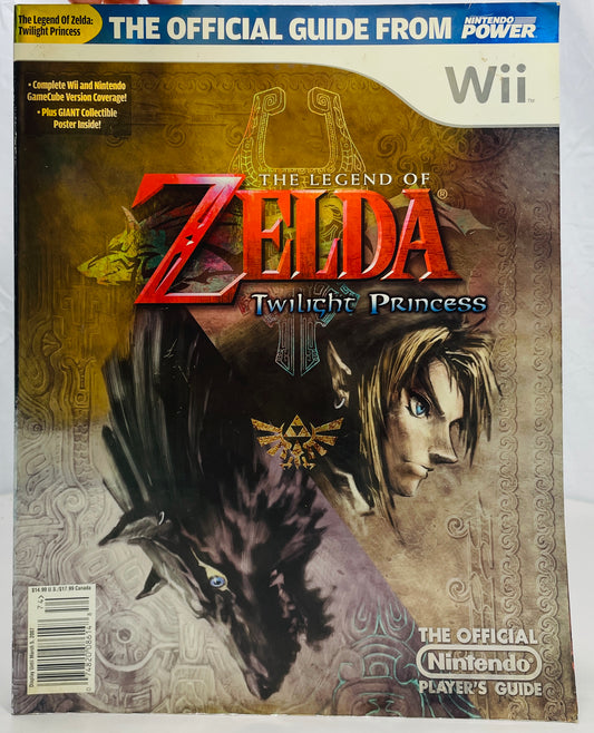 Nintendo Wii Game Players Guide 2007 The Legend of Zelda Twilight Princess