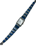 Sterling Silver 950 VINTAGE Watch Band with Lapis Lazuli