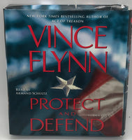 AUDIO BOOK ON CD - VINCE FLYNN - Protect and Defend