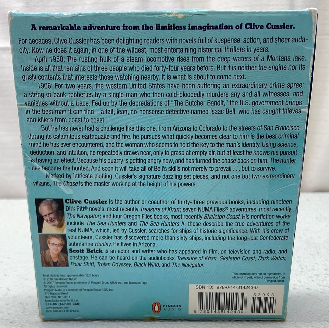 CD Audio Book: The Chase by Clive Cussler