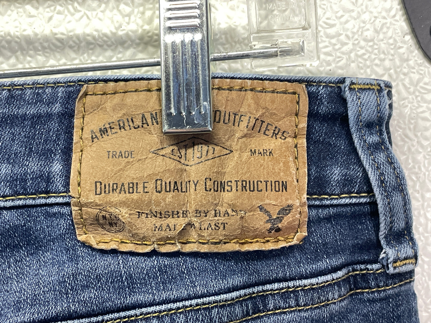 American Eagle Outfitters Blue Jeans Denim Extreme Flex Straight Leg Mens US 30 x 32