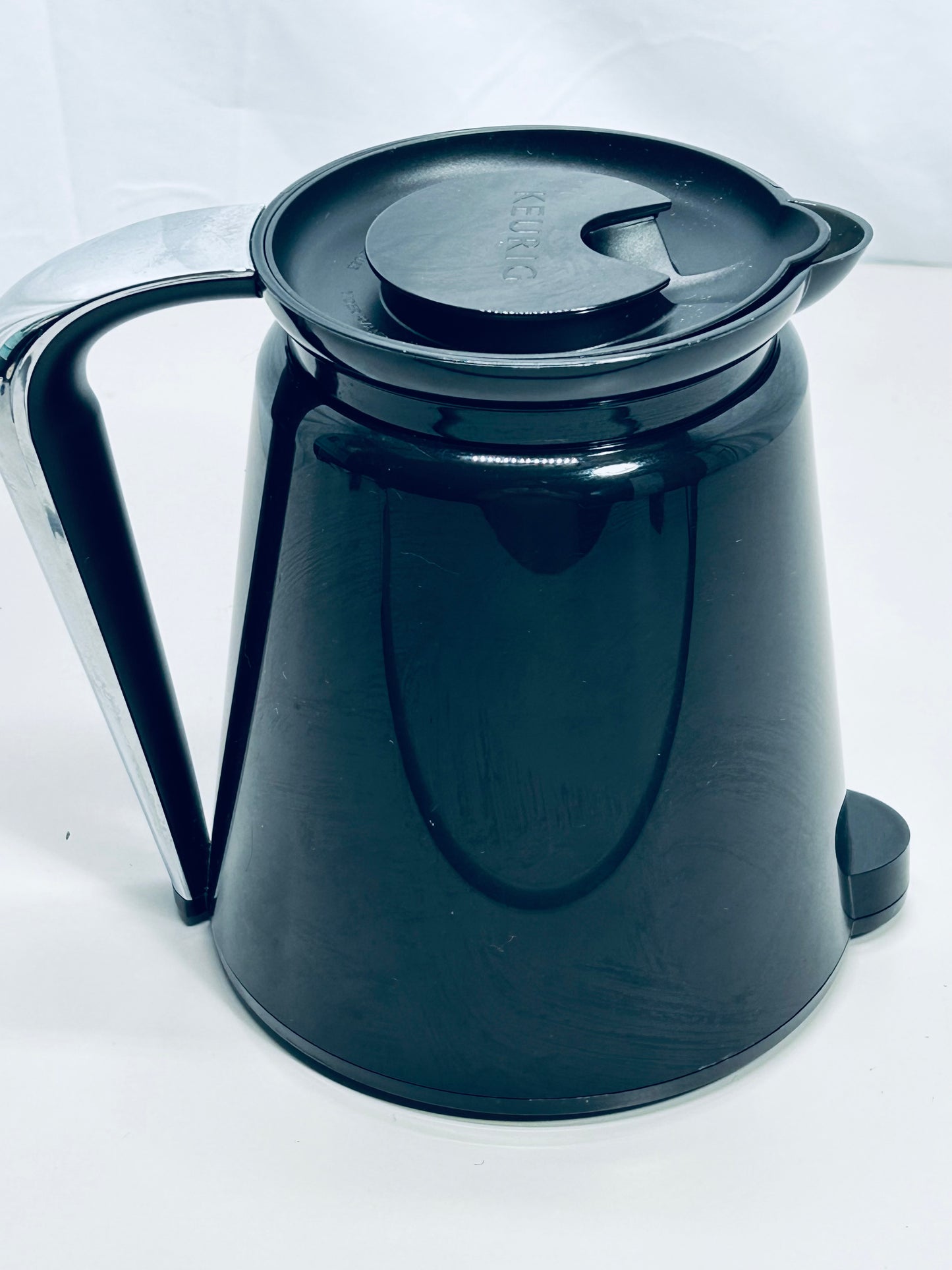 Keurig 2.0 Thermal Carafe - Black with Silver Handle 7.5"
