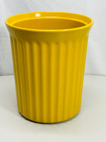 Kitchen Utensil Holder MUSTARD YELLOW Melamine Plastic