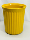 Kitchen Utensil Holder MUSTARD YELLOW Melamine Plastic
