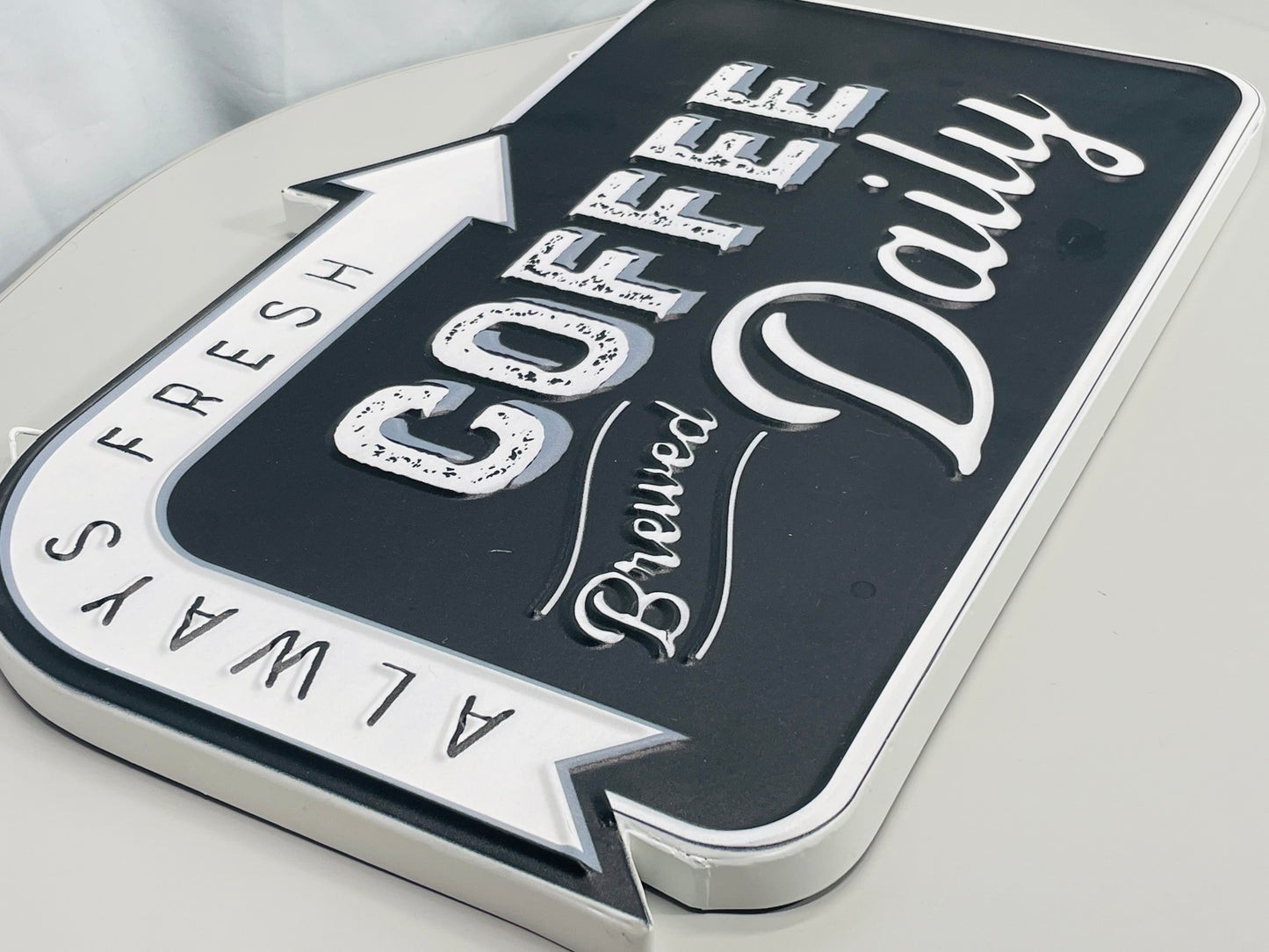 Metal Art Coffee Art Decor Coffee Bar Wall Art