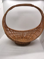 Woven Basket w/ Handle 13" x 12" 7"