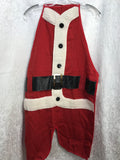 Vintage 1986 Christmas Red Santa Suit Apron