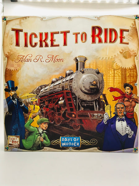 NEW!  Ticket to Ride Board Game VIntage Style Steam Train Theme Very Cool!