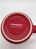 Starbucks 2015 Red Ornament Mug 14 oz