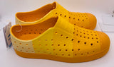 NEW! Native X Crayola Jefferson Block Sunny Side Up Yellow Shoes Girls J3