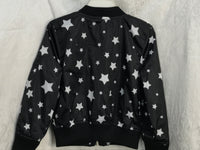 Urban Republic Black and White Star Jacket Girls 4T