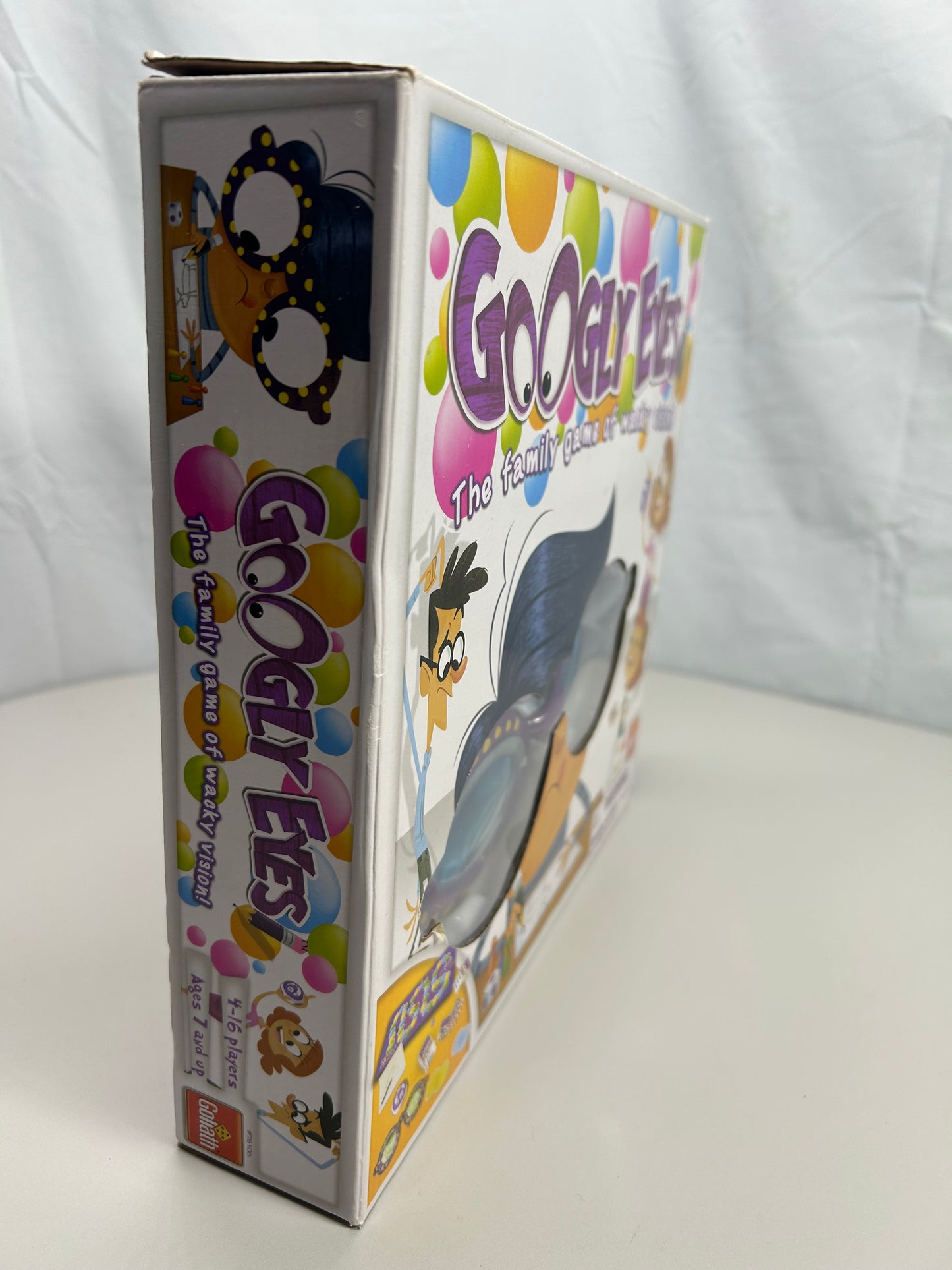 2014 Goliath Googly Eyes Board Game COMPLETE The Family Game of Wacky Vision!