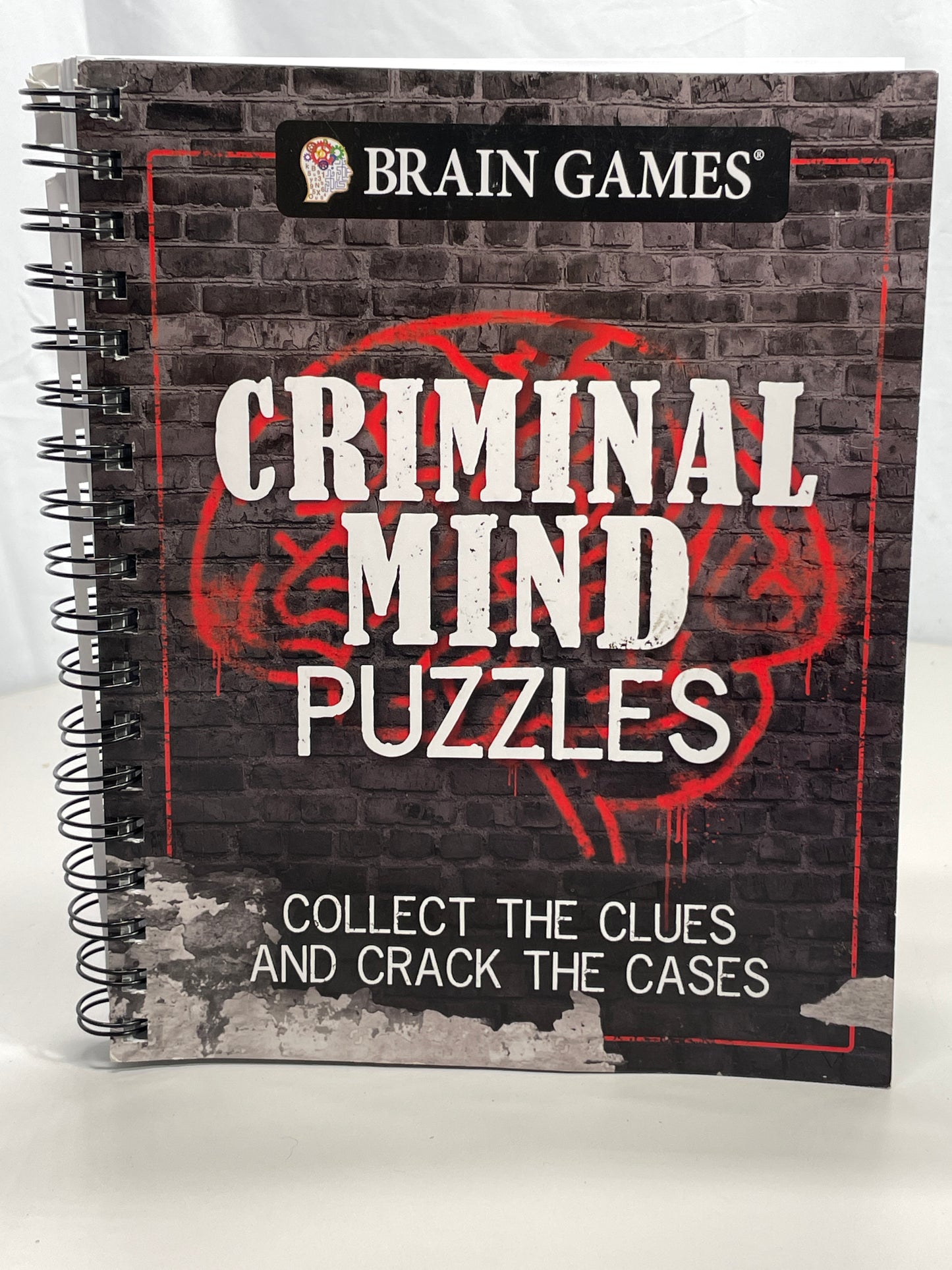 Brain Games Criminal Minds Puzzle Book Lt Wear