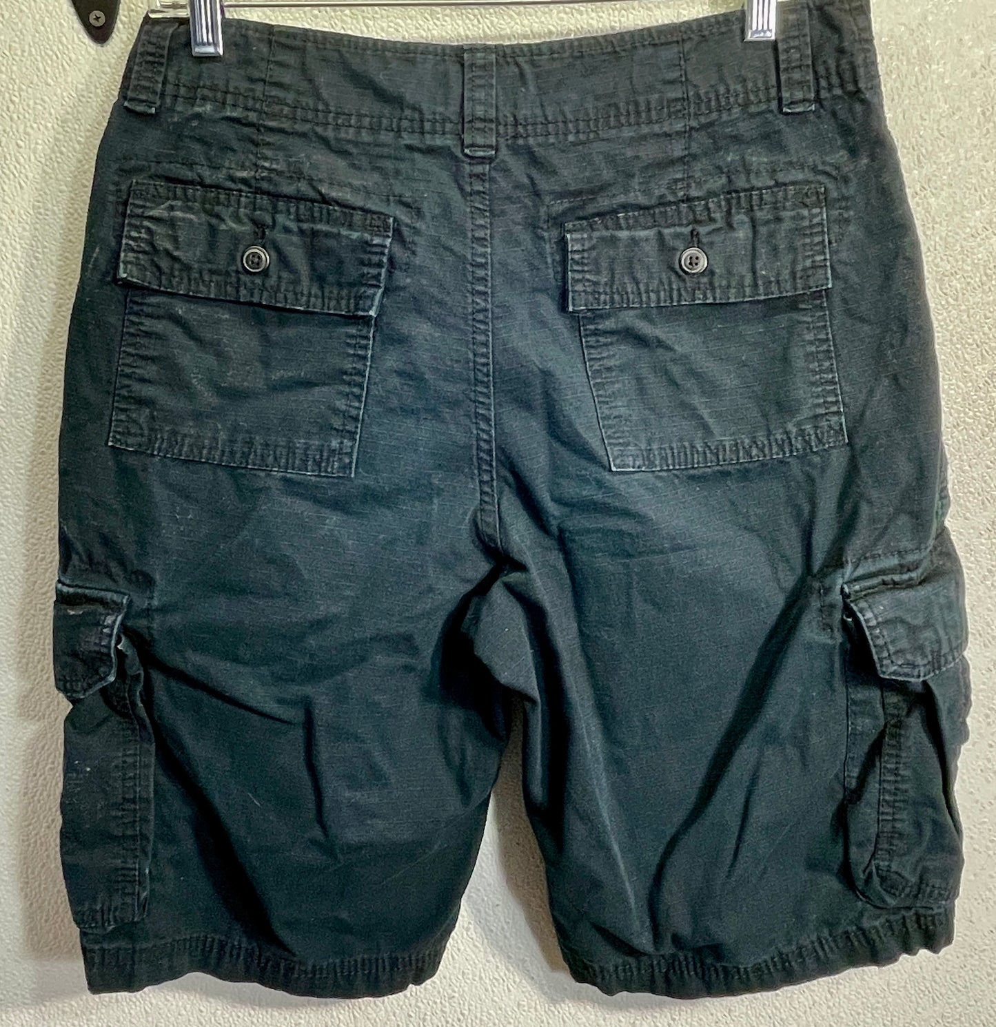 Goodfellow & Co Cargo Shorts Black Mens 30 Boys XL