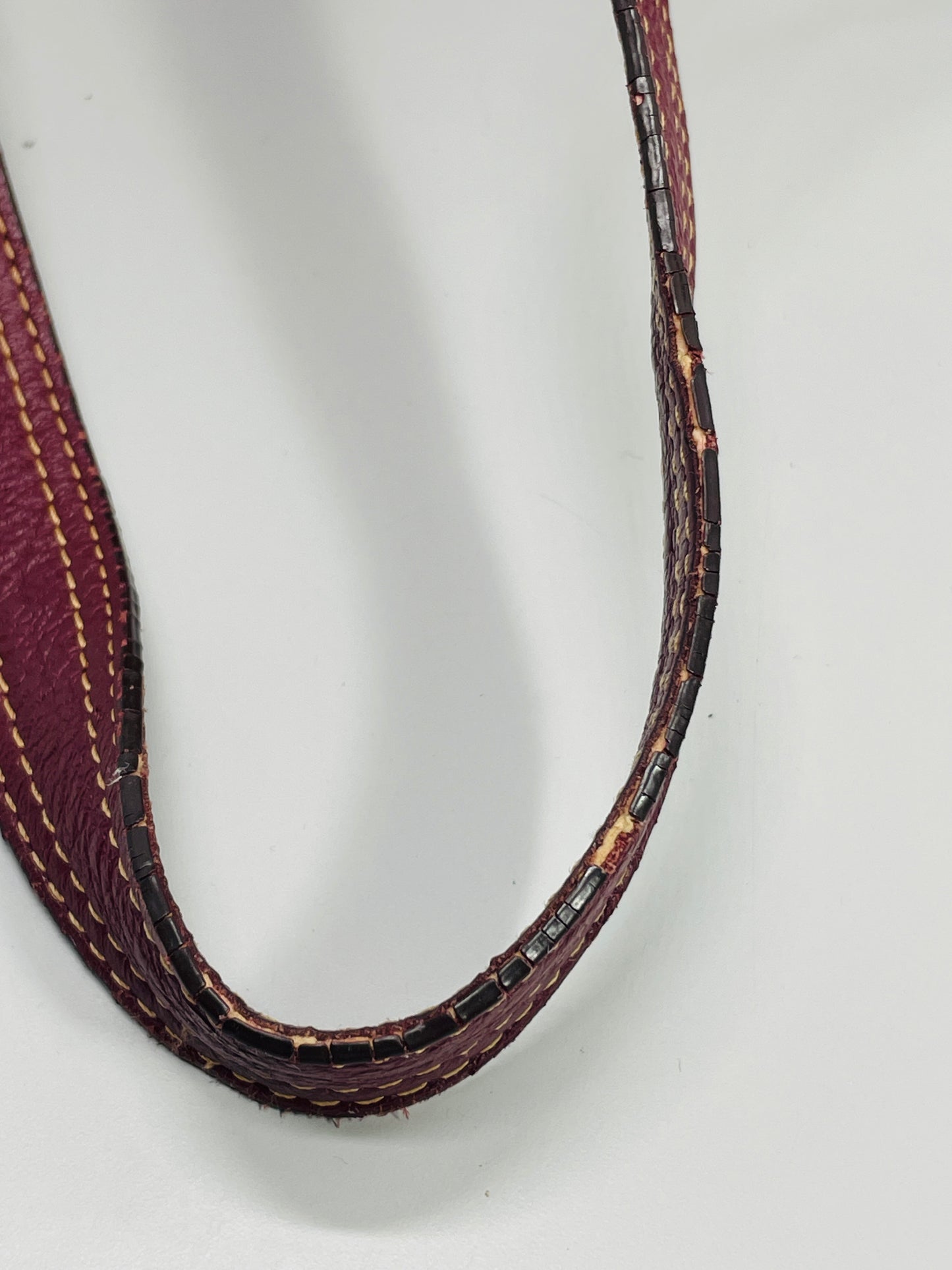 Vintage Etienne Aigner Purse Leather Red Burgundy 77810