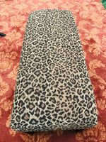 Leopard Print Bench Seat  39.5" x 17" x 16.5" (Local Pick Up)