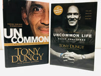 Tony Dungee Uncommon Life Book set: Memoire + The One Year Daily Challenge