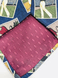 Vintage Tie Jacobs Roberts LTD Golf Themed Mens Neck Tie All Silk