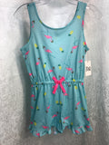 Old Navy Pineapple & Flamingo Night Romper Girls L 10-12