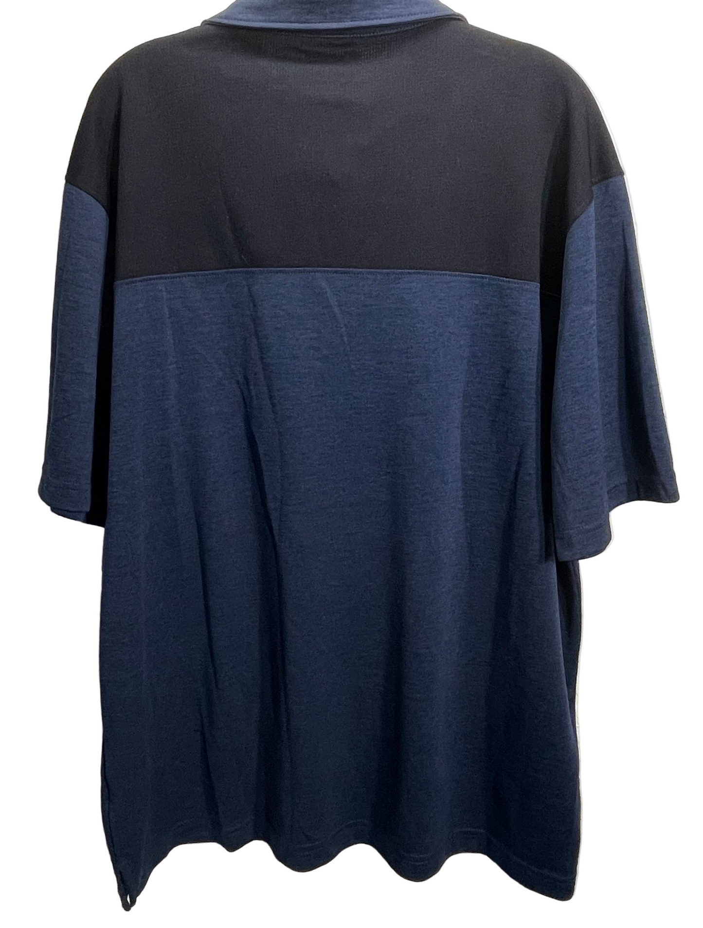 Champion UNC Carolina Blue Polo Authentic Athletic Shirt Short Sleeve Mens XL