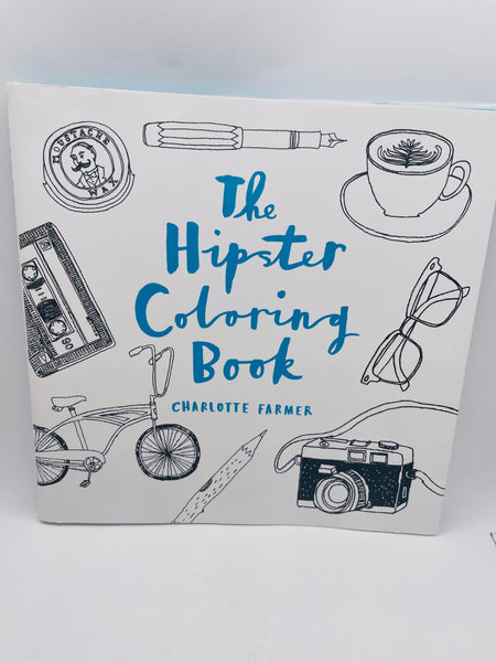 NEW! The Hipster Coloring Book
