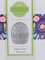 Scentsy TESTED EUC, Damaged Box Eggs-Press Yourself DIY Color Warmer