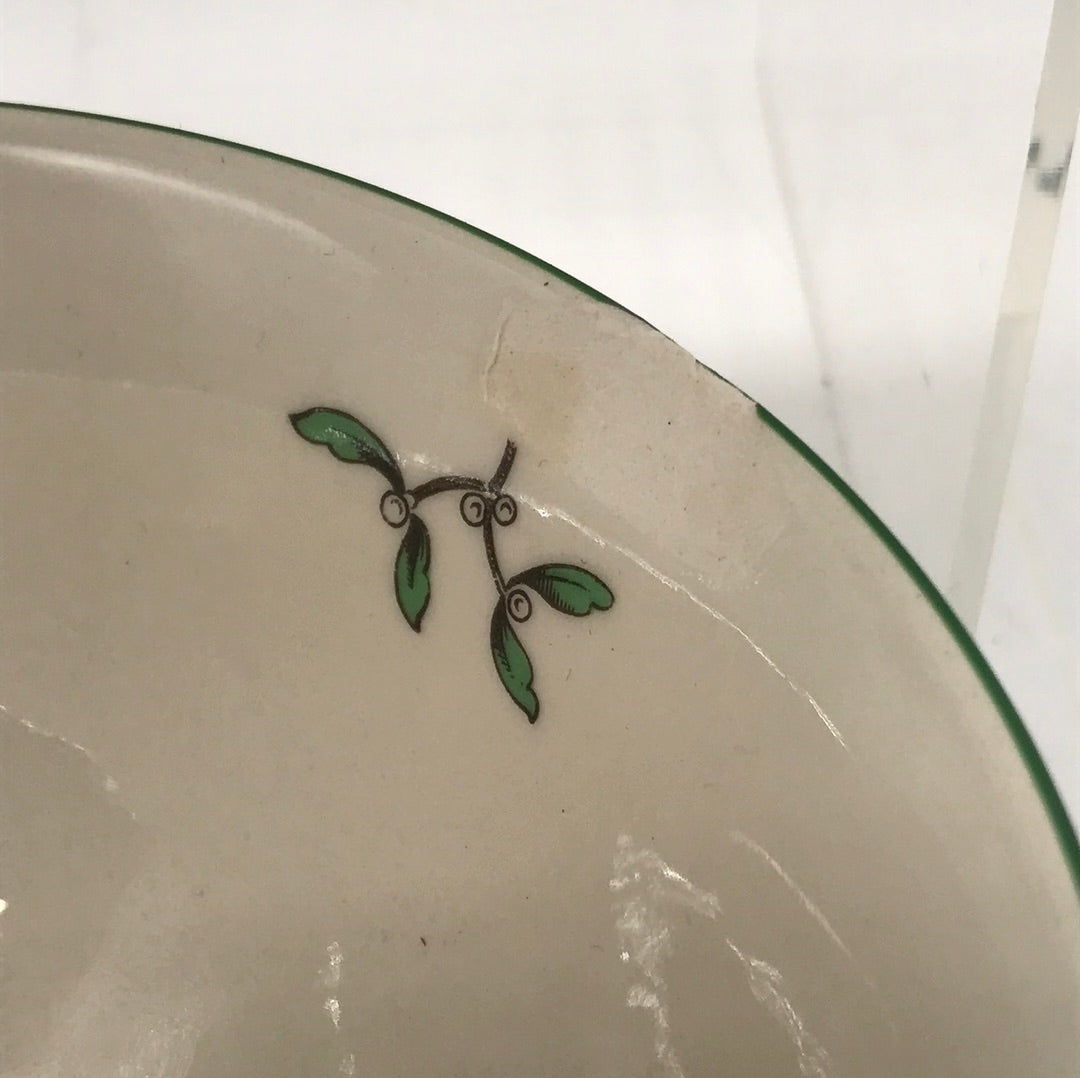 Spode Christmas Tree Nut Bowl CHIPPED