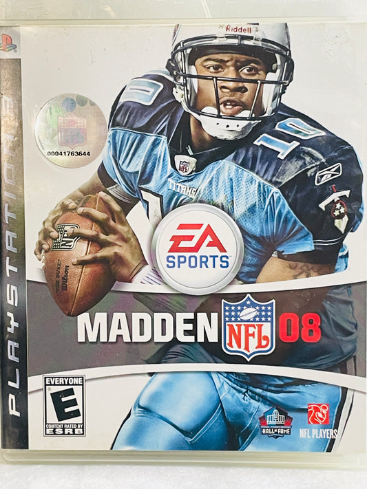 PS3 Game Madden 08