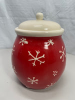 Hallmark Merry Days Cookie Jar w/ Lid